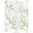 thumbnail image 2 of USGS 20x24 Gold Ornate Wood Framed with Double Matting Museum Art Print Titled - Beal Hollow Texas Quad - USGS 1969, 2 of 4
