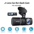 thumbnail image 4 of Danhjin Vehicle Recorder 2 Channel Dash Cam Front And Rear Inside, 1080P Dash Camera for Cars, Dashcam Three Way Car Camera With Ir Night Vision,Loop Recording,Motion Detection, 4 of 8