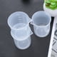 thumbnail image 5 of BRIGHTFUFU 20 vasos medidores de plástico PP de 100 ml para graduación, recipientes para líquidos, 5 of 8