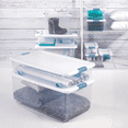 thumbnail image 4 of 12-Pack Latching Box, Stackable Storage Bins with Lids, Clear Plastic, 6 Quart, 4 of 5