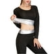 thumbnail image 2 of Pantalones Adelgazantes Para El Sudor De Las Mujeres + Tops Fat Burner Cintura Entrenador Control De Barriga Conjunto De Pérdida De Peso Eigraketly OD015901-05, 2 of 6