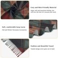 thumbnail image 5 of FORMRS Womens Scarf Winter Soft Long Big Warm Shawls Wrap Tassel Scarves, Red Tartan Pattern, 5 of 9