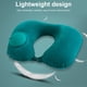 thumbnail image 4 of sweethay Almohada inflable en forma de U para viajar, avión de oficina, cuello de siesta, soporte de 360 grados, cojín suave y cómodo, Type3 NO3, 4 of 6