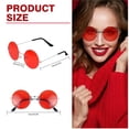 thumbnail image 3 of Gafas de sol ONESING, gafas de sol redondas hippie, 8 pares, 3 of 7