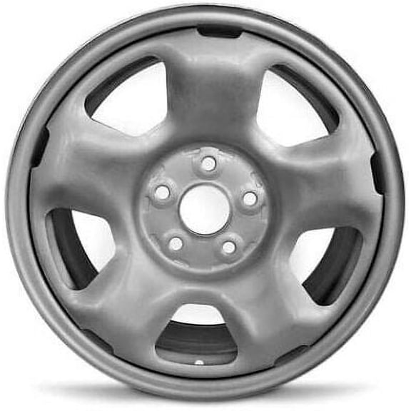 Wheel Rim for 2009-2015 Honda Ridgeline 17 in Silver Steel Rim Direct Fit