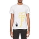 thumbnail image 1 of Elevenparis Hombre Flower Art Camiseta gráfica blanca M, 1 of 1