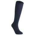 thumbnail image 2 of Lian LifeStyle Women's 3 Pairs Exceptional Non slip, Cozy and Cool Knee High Wool Socks LFS05 Size 6-9 (Black, Wine, Navy), 2 of 4