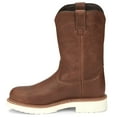 thumbnail image 3 of Justin Original Workboots Mens Dc Cream 11 Inch Electrical Steel Toe, 3 of 5