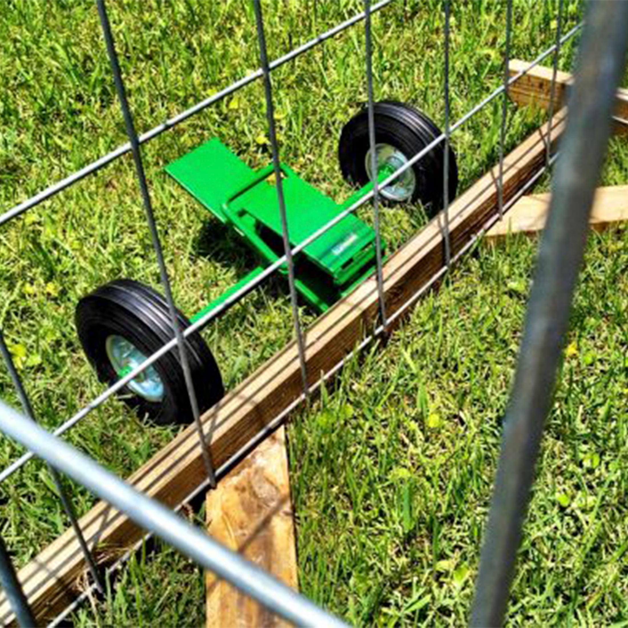 ChickLifts Wide Track Effortless Backyard Chicken Coop and Tractor Mover