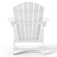 thumbnail image 6 of WestinTrends Dylan Outdoor Adirondack Chair, White, 6 of 17