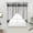 Gray, variant on Farmhouse Rustic Swag Valances for Windows, Kitchen Window Curtains Over Sink, Vintage Country Wooden Grain Window Treatment Curtains for Living Room/Bedroom Curtains 2 Panel Sets 36"x45"