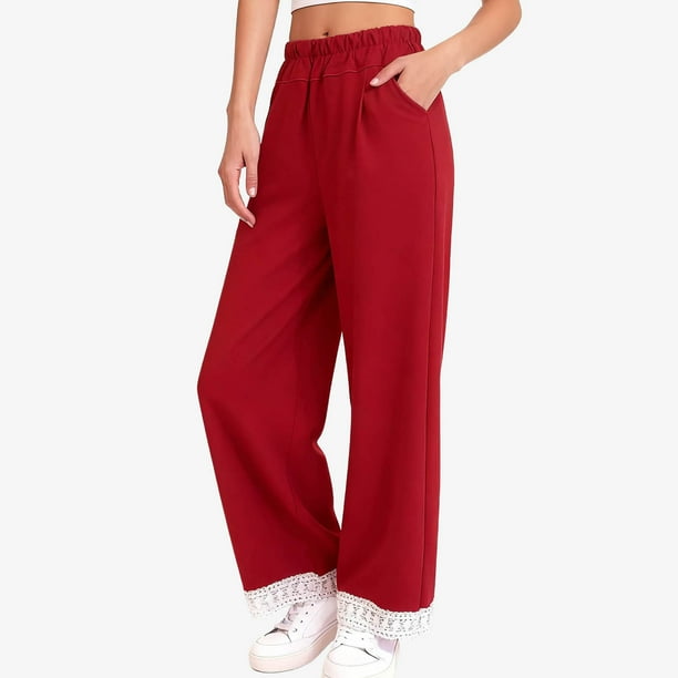 Cowsor Kids Solid Color Sweatpants Casual Elastic Waist Joggers Pants Comfort Loose Fit Athletic Pants Running Trousers