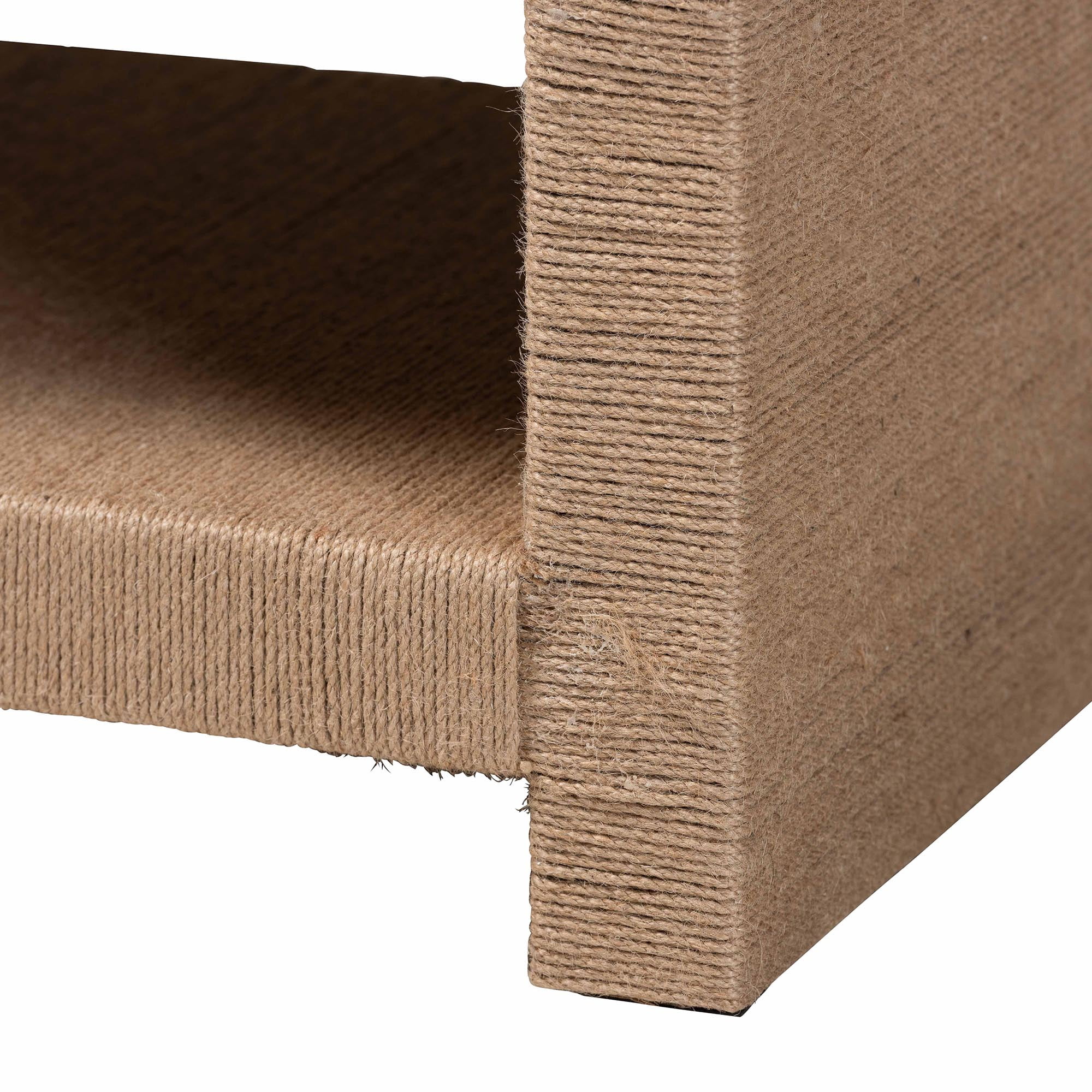 bali & pari Adaya Boho Coffee Table, Natural Brown