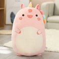 thumbnail image 3 of 45-80cm Squish Pillow Plush Toy Animal Kawaii Unicorn Dinosaur Lion Bunny Soft Lovely Buddy Stuffed Cushion Gift for Kids Girl, 3 of 5