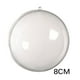 thumbnail image 1 of Cateissary 5 uds. De bolas de Navidad de plástico transparente adorables, adornos navideños rellenables, decoraciones para el hogar Kits de decoración para fiestas 8cm Cateissary HA024534-01, 1 of 5