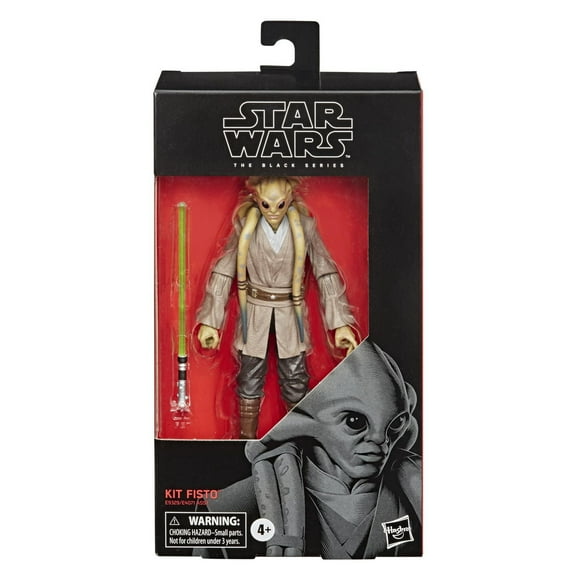 Star Wars The Black Series Kit Fisto Toy 6-inch Scale Star Wars: The Clone Wars Collectible Action Figure, Toys for Kids Ages 4 and Up