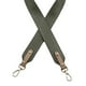 thumbnail image 4 of Correa de hombro de repuesto universal para portátil, con ganchos de metal, para bolso cruzado, equipaje, bolso de lona o cámara. Verde caqui, 4 of 4