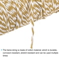 thumbnail image 4 of Twine Packing String Wrapping Cotton Twine 100M Khaki and White Rope for Gift Wrapping Twine, 4 of 7