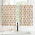 thumbnail image 3 of Orange Forest Fall Kitchen Curtains 54 Inches Long, Autumn Rustic Trees Burlap Rod Pocket Window Curtains Panels for Bedroom/Bathroom/Nursery, Light Filtering Treatment Curtains Drapes 42"x54", 3 of 5