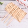 thumbnail image 5 of LEORX 100Pcs Craft Rods Wooden Round Dowel Rods for Diy Woodworking Toy Building Khaki 5.9x0.2x0.2in, 5 of 8