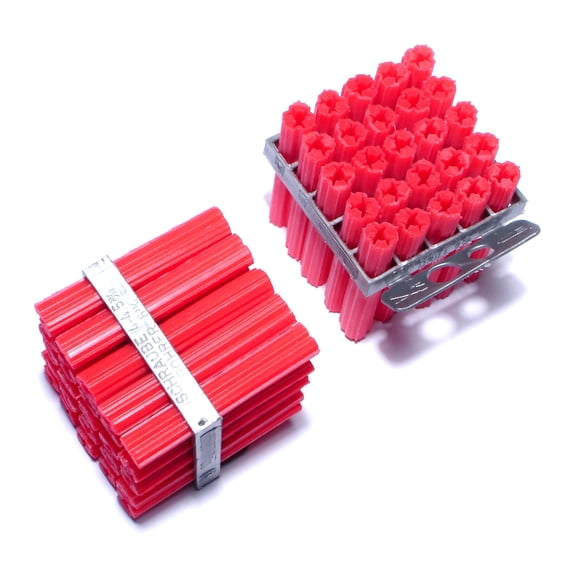 15/64" x 1-1/2" Vinyl Plastic Expandet Screw Anchors WAV-065 (100 pcs.)