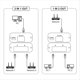 thumbnail image 5 of Conmutador de Red Gigabit Puerto de Red RJ45 2 en 1 Salida Cable de Red Compartido Divisor de Red Sin Enchufe Adaptador Ethernet, 5 of 5
