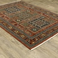 thumbnail image 6 of Oriental Weavers Lilihan Wool Blend Area Rug - 002C6 - 9'10" x 12'10" - in Red/ Multi - Vintage Inspired, Wool Blend, Family, Dining, Living Room Rug, 6 of 8