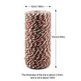 thumbnail image 3 of Nanoei Jute Twine String Hemp Rope - 2Mm Natural Burlap Cord Rolls for Diy Crafts, Decoration, Bundling, Packing, Gifts, Artworks, Gardening Applications (1 Pack), 3 of 3