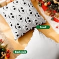 thumbnail image 4 of Christmas Pillow Covers, Spooky Holiday Throw Pillow Cases, Soft Plush Couch Cushion Covers for Sofa Chair, Living Room Bedroom Home Decor, 4 of 7