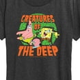 thumbnail image 3 of SpongeBob SquarePants - Creatures Of The Deep - Women's Short Sleeve Graphic T-Shirt, 3 of 6