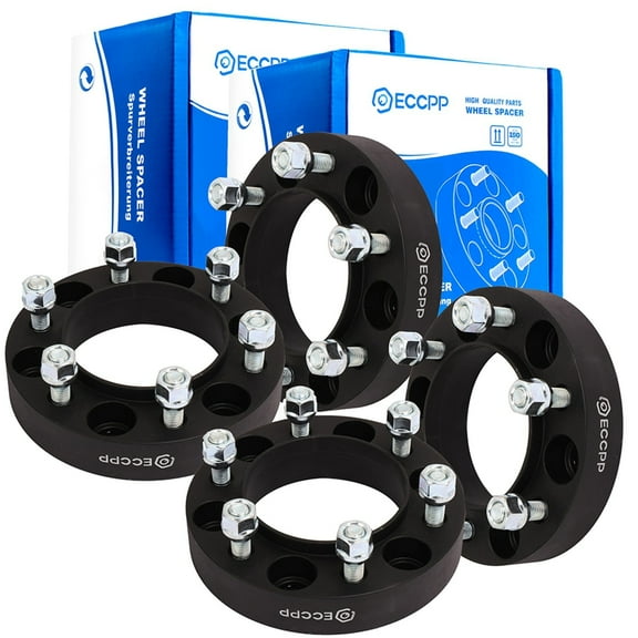 ECCPP 4pcs 6x139.7 Wheel Spacers Hubcentric 1.25" 6x5.5 to 6x5.5 6x139.7mm to 6x139.7mm fits for Tacoma Tundra 4 Runner Fits select: 2013 TOYOTA TACOMA DOUBLE CAB, 2006 TOYOTA TUNDRA DOUBLE CAB SR5