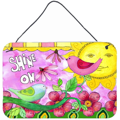 Carolines Treasures PJC1103DS812 Shine on Sunshine Wall or Door Hanging Prints  8x12 multicolor