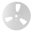 thumbnail image 2 of 1/4 7 Inch Empty Tape Reel 3 Holes, Aluminum Alloy Open Reel Takeup Reel for Nab, 1/4 Empty Tape Up Reel to Reel Small Hub Adapter Opening Machine Part Tape Take Up Reel for, 2 of 7