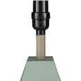 thumbnail image 4 of Livabliss Pimm Modern Accent Table Lamp, 17-inch, Aqua with White Shade, 4 of 5