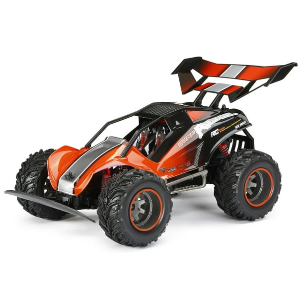 how fast does a new bright rc car go