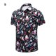 thumbnail image 2 of Guardurnaity Poliéster Decoraciones festivas Camisa navideña Camisa hawaiana divertida informal de verano para hombre Disfraces de disfraces Negro S, 2 of 6