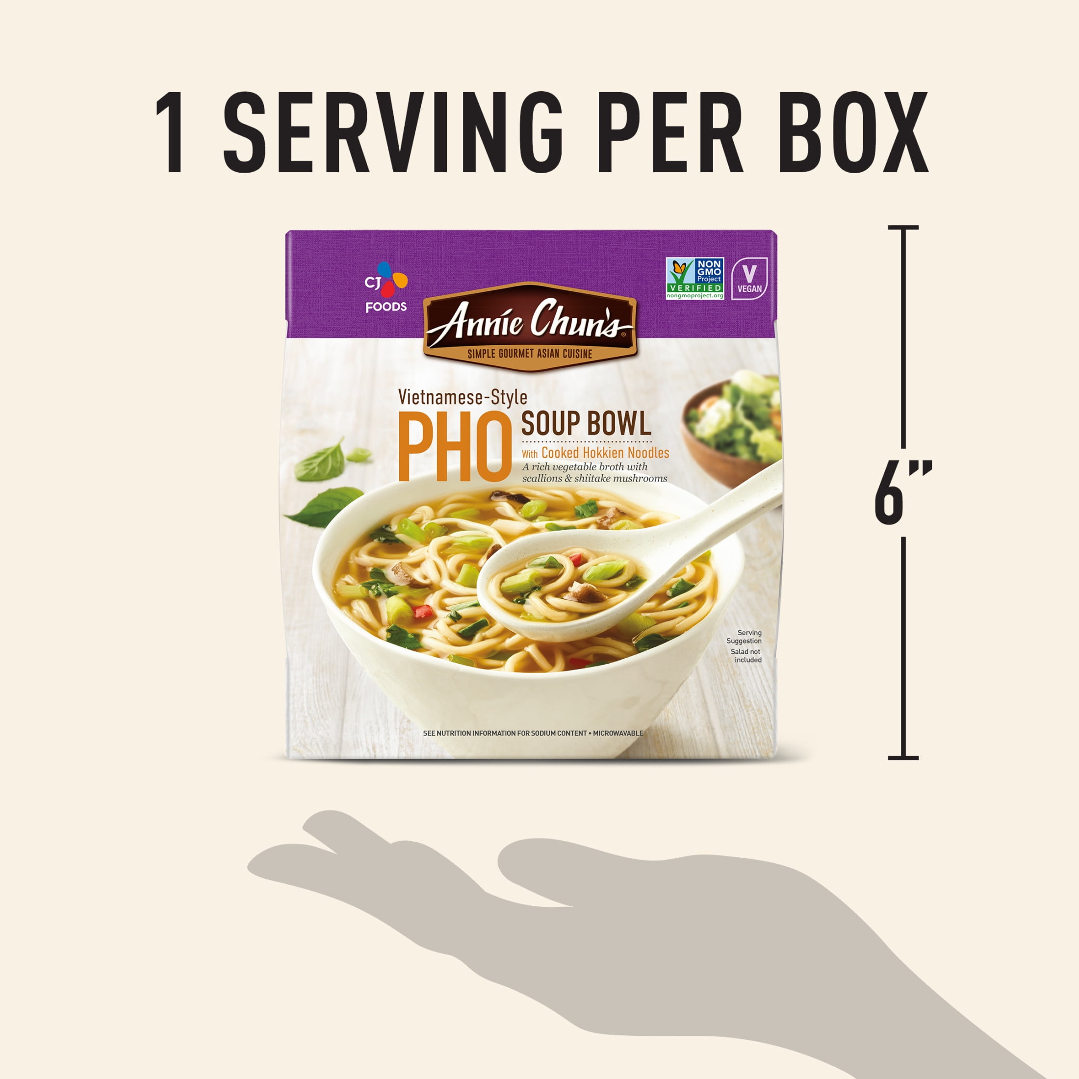 Annie Chun's Vietnamese Style Pho Soup Bowl, 5.9 oz