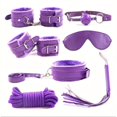 thumbnail image 2 of Sexy Erotic Bondage Set for Women - Includes Round Ballgag, Handcuffs, Blindfold, Rope, and Sexy Lingerie and Underwear Accessories, 2 of 5