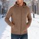 thumbnail image 1 of WILLBEST Sudaderas En Pareja Chaqueta con Capucha Informal Forrada para Exteriores De Otoño e Invierno para Hombre XXXXGrande, 1 of 8