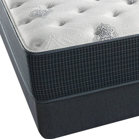 Beautyrest Silver Holland Plush Low Profile Mattress Set- In Home White-Glove Delivery Included