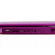 Trexonic 13.3 Portable DVD Player with USB/HD/AV Inputs, Purple