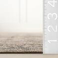 thumbnail image 2 of Nuloom Hillstone Collection Traditional Vintage Medallion Area Rug, 7' 10" x 10', Deka Brown, 2 of 7