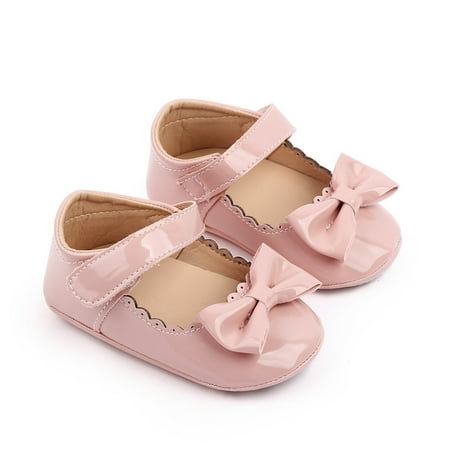 

Toddler Kids Bow Girls First Walking Leisure Shoes Open Toe Leisure Shoes