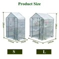 thumbnail image 4 of 2024 Nueva gran cubierta de invernadero para jardín, impermeable, para exterior, interior, para invernar, protección de plantas, tienda de cultivo (sin marco), 4 of 5
