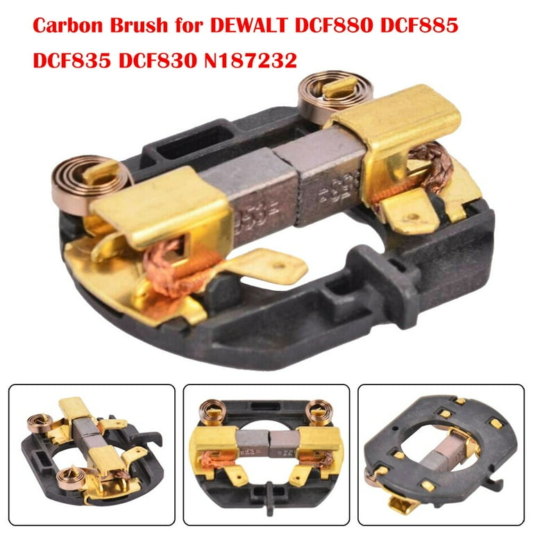 Yannee 1 Pcs for DEWALT DCF880 DCF885 DCF835 DCF830 Electric wrench carbon brush