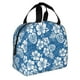 thumbnail image 2 of Easygdp Leaves And Flowers Bolsa Térmica Premium - Tela Oxford Impermeable, Gran Capacidad, Bolsillo Frontal, Unisex para Trabajo, Escuela, Actividades al Aire Libre y Picnics, 2 of 8