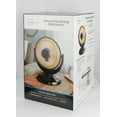 Mainstays Infrared Oscillating Dish Heater, Black, JHS800H