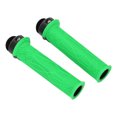 thumbnail image 2 of 2Pcs Bike Handle Grip Rubber Anti Slip Wear Resistant Ergonomic Hollow Design Bike Handlebar Grips Cover Green, 2 of 14