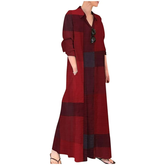 Chemise Longue Manches Longues Skirt Automne Printemps Col Robe