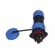 thumbnail image 5 of Enchufe impermeable, enchufe impermeable IP68 Conector de aviación impermeable Conector de alimentación de brida Funcionamiento suave, 5 of 14